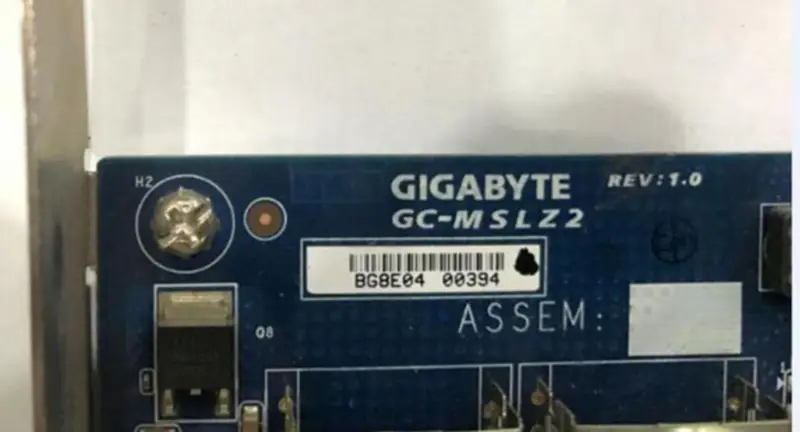 Gigabyte GC-MSLZ2 SAS2008 6GB SAS raid kaart RAID 0/1/1E/10 ondersteuning 4T 6T 8T