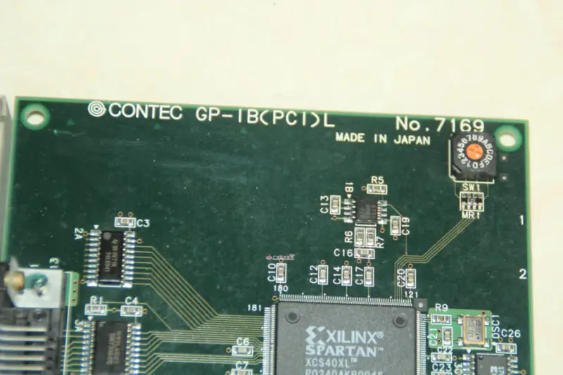 CONTEC GP-IB(PCI)L NO.7169A GPIB-kaart Industrieel Moederbord