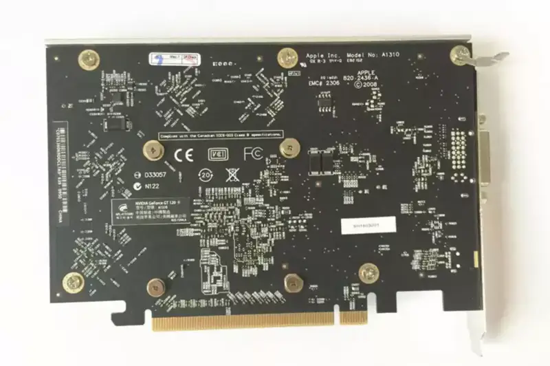 NVIDIA GeForce GT 120 512 MB Apple Mac Pro grafische kaart 2008-2012 Minidisplay/DVI