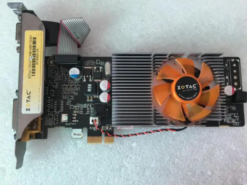 ZOTAC GT610 512 MB 64BIT DDR3 PCI-E grafische kaart