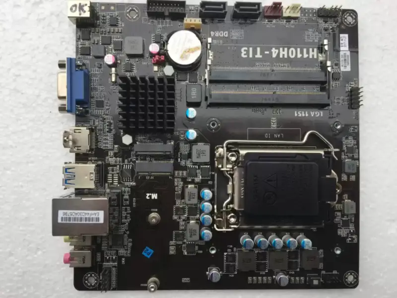 ECS H110H4-TI3 Moederbord H110 Chipset LGA1151 Mini-ITX