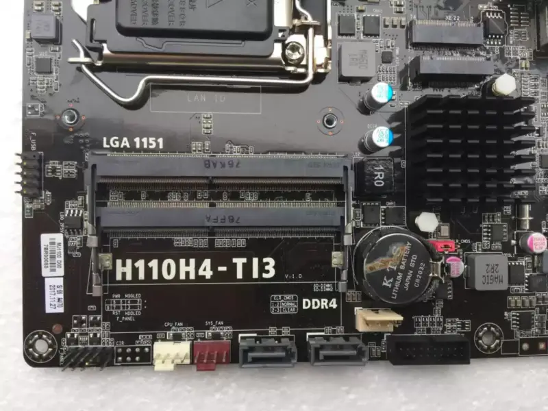 ECS H110H4-TI3 Moederbord H110 Chipset LGA1151 Mini-ITX