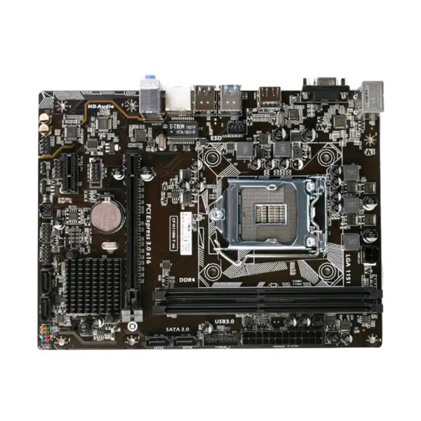 Kleurrijk H110M-T Moederbord DDR4 H110 LGA1151 32G M-ATX