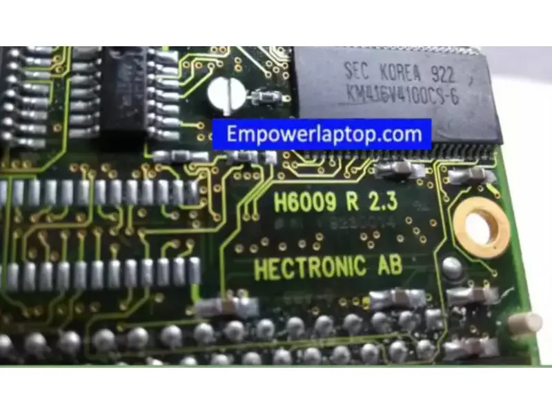 HECTRONIC AB H6009 R 2.3 FUNK TEST S/N 3980 industrieel moederbord