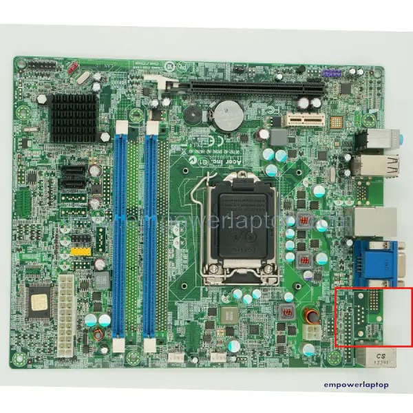 Acer LGA 1155 H61H2-AD Moederbord