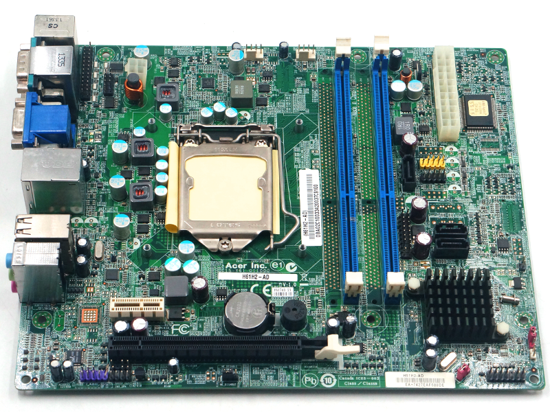 Acer LGA 1155 H61H2-AD Moederbord