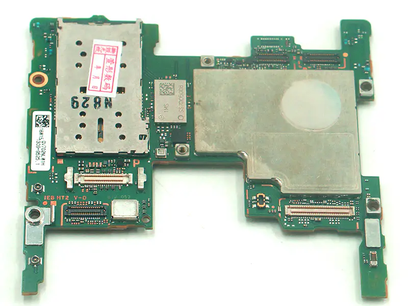 Sony XZ2 H8216 moederbord enkel SIM-kaartslot