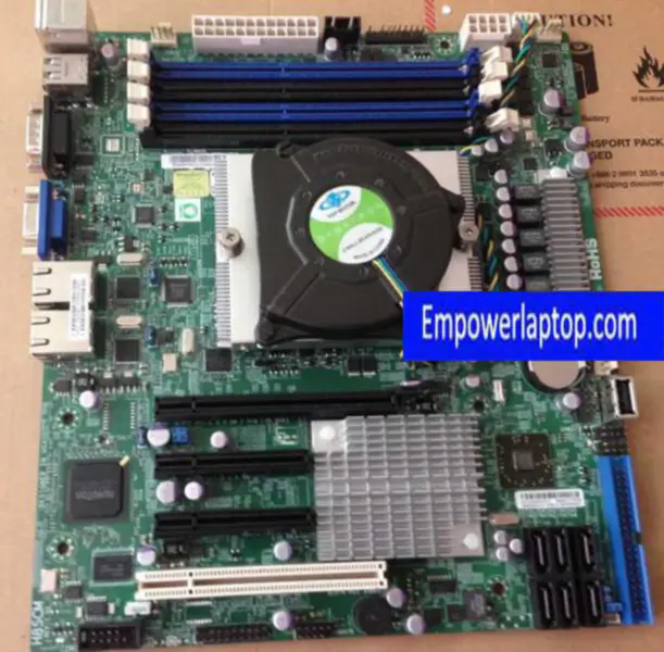 SuperMicro H8SCM SR5650 DDR3 C32 moederbord ondersteunt 4/6/8 core met cpu-ventilator