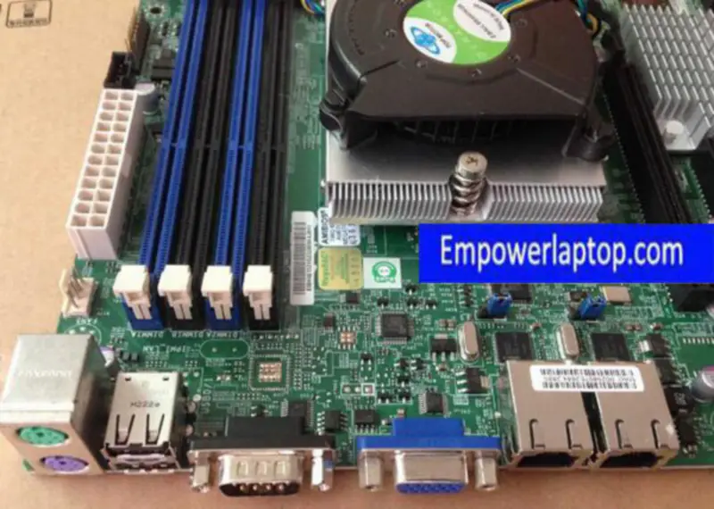 SuperMicro H8SCM SR5650 DDR3 C32 moederbord ondersteunt 4/6/8 core met cpu-ventilator