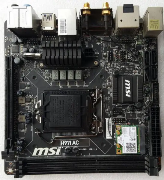 MSI H97I AC moederbord
