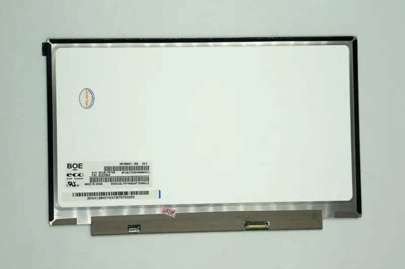 12,5 inch BOE LCD LP125WH2 TPB1 HB125WX1-100 HB125WX1-200 voor HP EliteBook 820 LCD-scherm 30pin