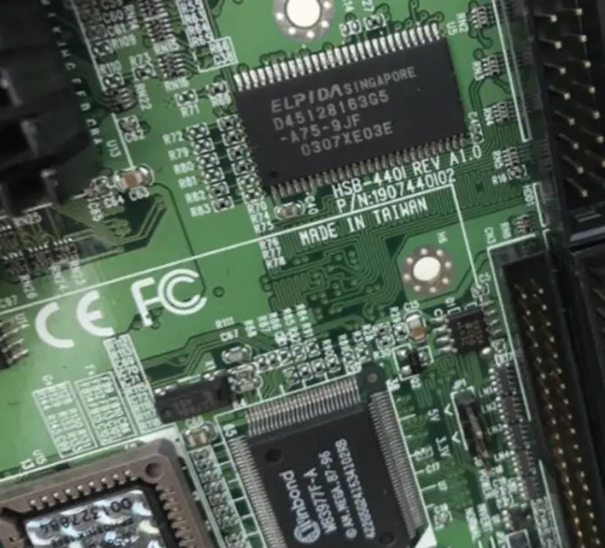 AAEON HSB-440I REV A1.0 industrieel moederbord Half-Size ISA CPU-bord