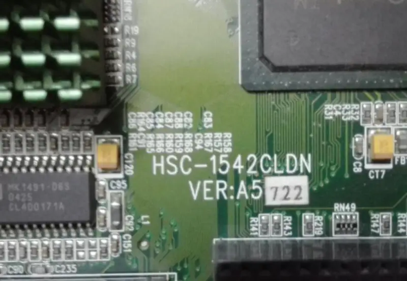 EVOC HSC-1542CLDN VER:A5 Moederbord voor industriële regelapparatuur