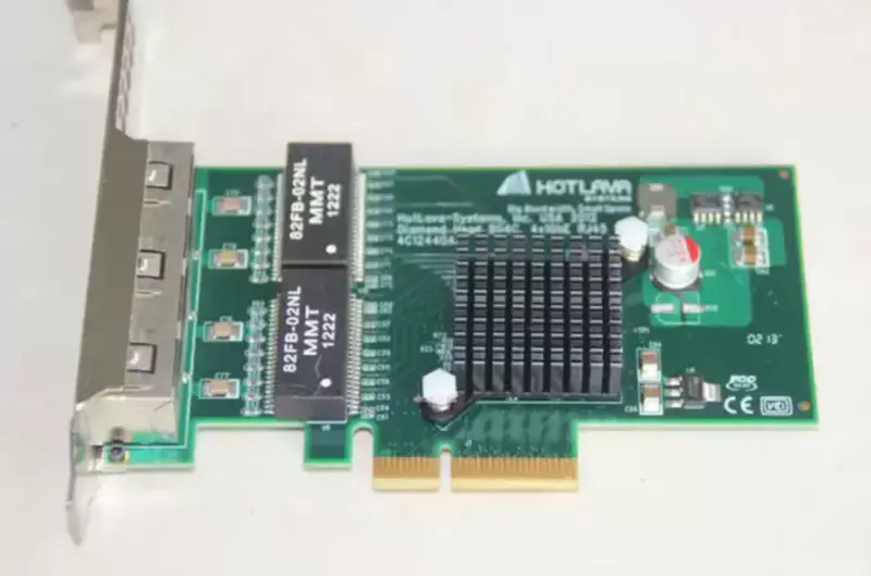 HOTLAVA INTEL I350 ETHERNET SERVER ADAPTER PCI-E X8 4-poorts netwerkkaart