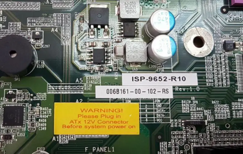 IEI ISP-9652-R10 Moederbord voor industriële apparatuur