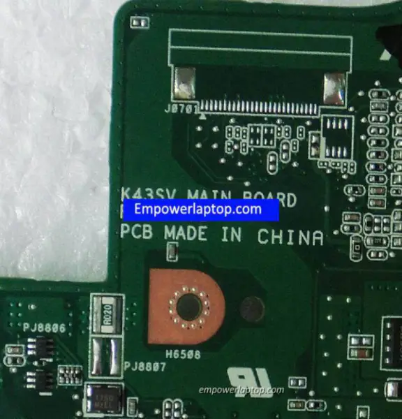 Asus K43SM Moederbord