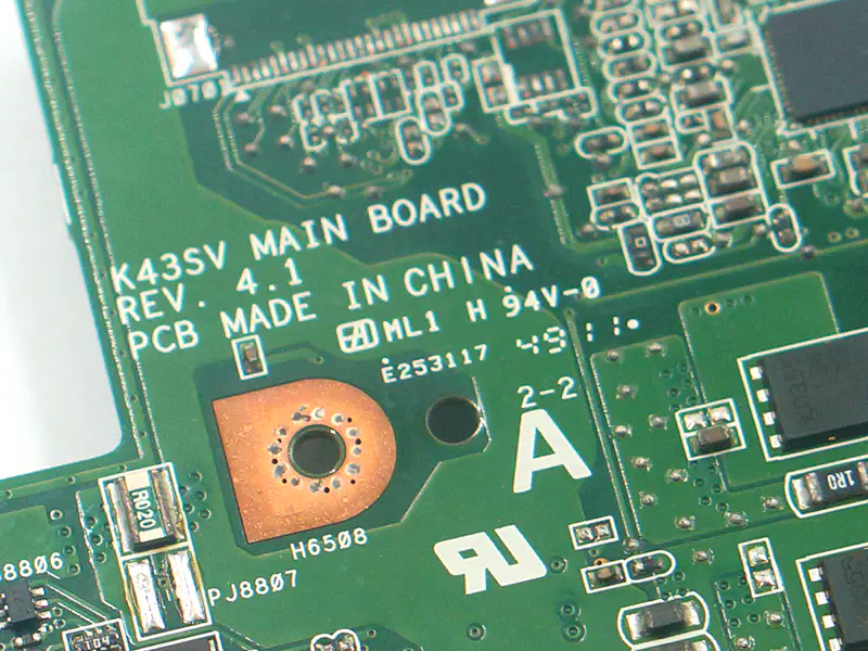 Asus K43SV Moederbord