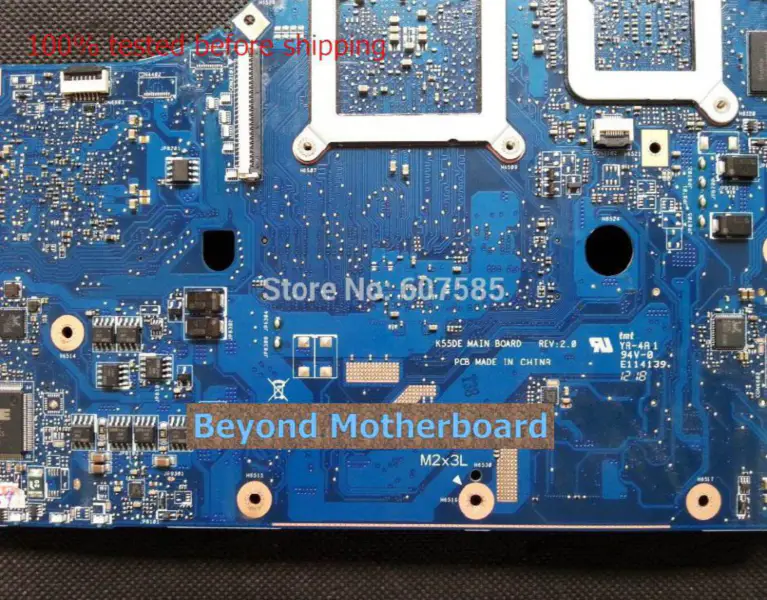 Asus K55DR moederbord