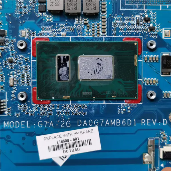 HP Pavilion 14-CE TPN-Q207 DA0G7AMB6D1 L18500-601 Moederbord