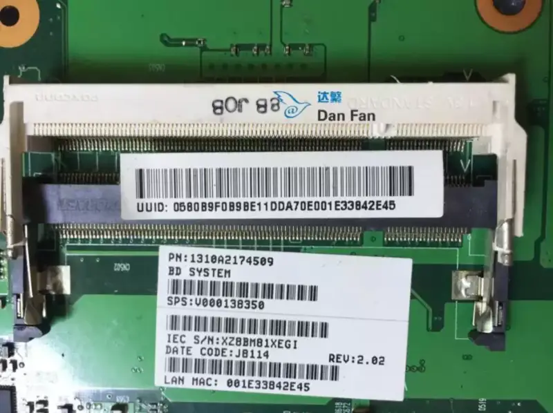 Toshiba Satellite L305D V000138350 Moederbord