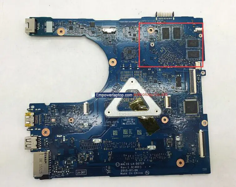 Dell 5559 AAL15 LA-D071P Moederbord