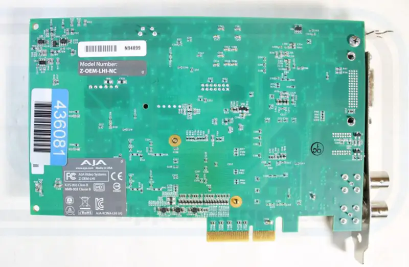 AJA Kona LHi (A) Z-OEM-LHI-NC Video-opname HDMI PCI-e kaart