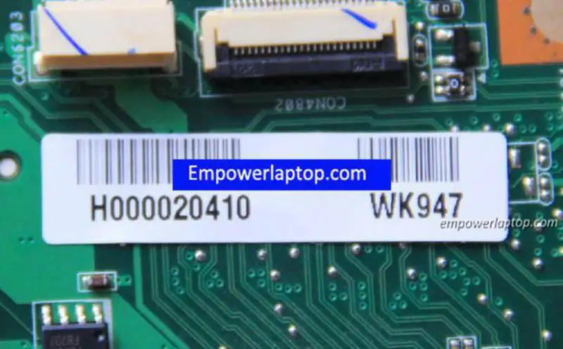 Toshiba M500 H000020410 GM45 Moederbord