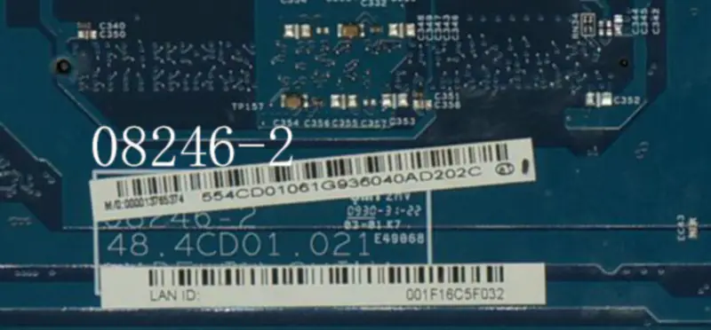 Acer MBPCA01001 moederbord voor 7738G