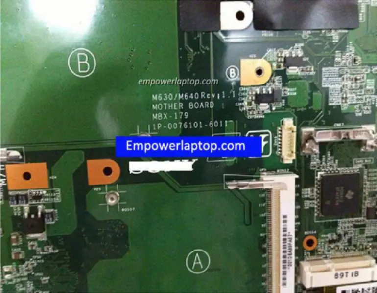 Sony MBX-179 M630 M640 1P-0076101-6011 Moederbord