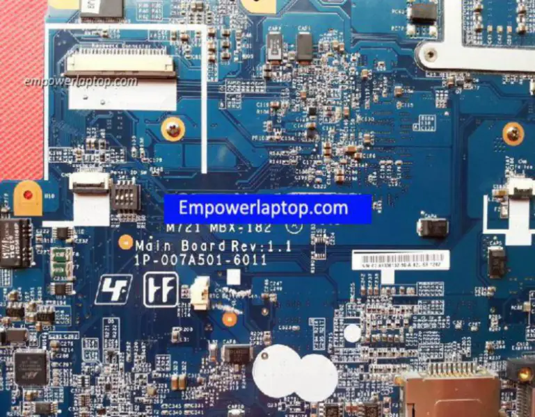 Sony MBX-182 M721 1P-007A501-6011 A1418702B Moederbord