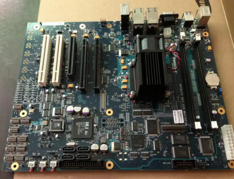 MPC8572DS moederbord van Freescale Halfgeleider