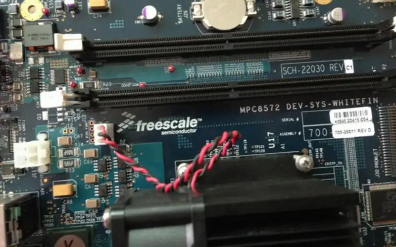 MPC8572DS moederbord van Freescale Halfgeleider
