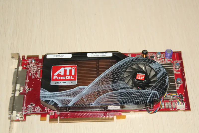 BARCO MXRT 5200 AMD ATI FireGL V5600 512M grafische kaart