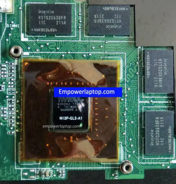 Asus N43SL Moederbord