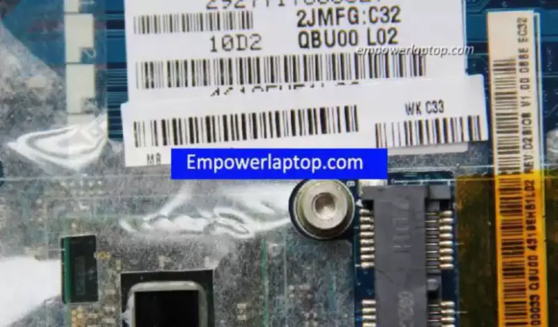 Toshiba NB520 K000129210 LA-6858P Moederbord
