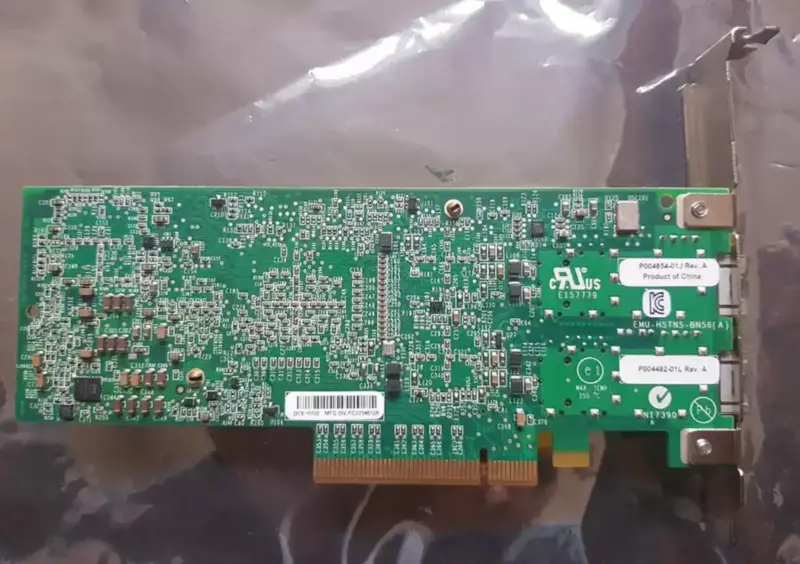 HP NC550SFP Dubbele Haven 10GbE Hoog Profielethernetadapter 581199-001