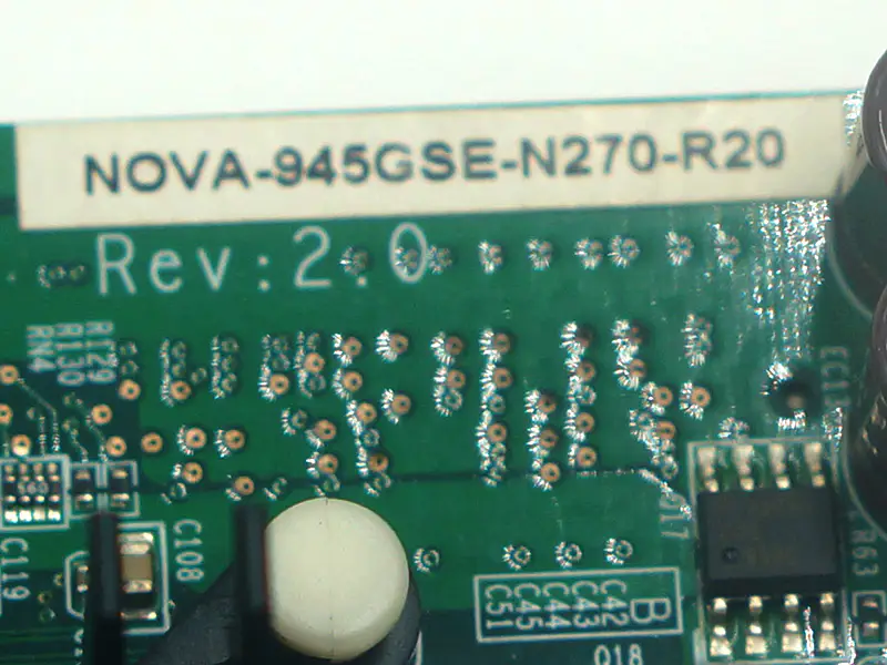 IEI NOVA-945GSE-N270-R20 moederbord