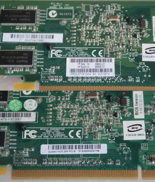 Quadro NVS 285 128 MB 64-bits PCI Express x16 grafische kaart