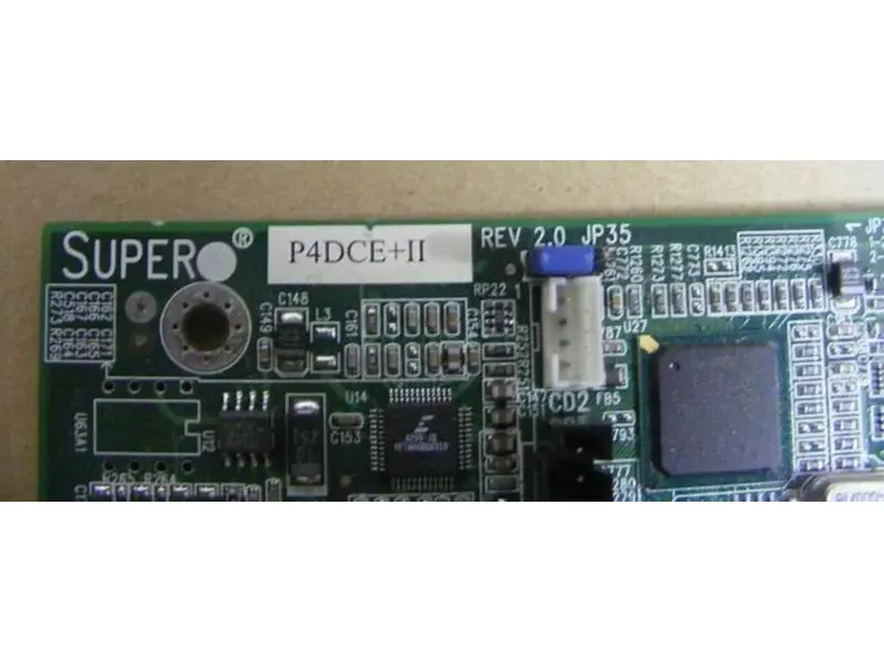 Supermicro P4DCE+II REV 2.0 Xeon 603 servermoederbord