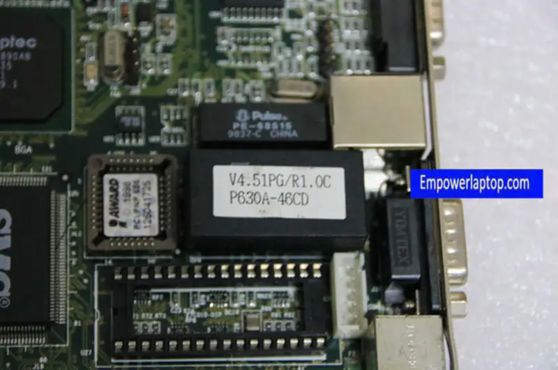 Nexcom PEAK 630-B P630A-46CD moederbord voor industriële apparatuur
