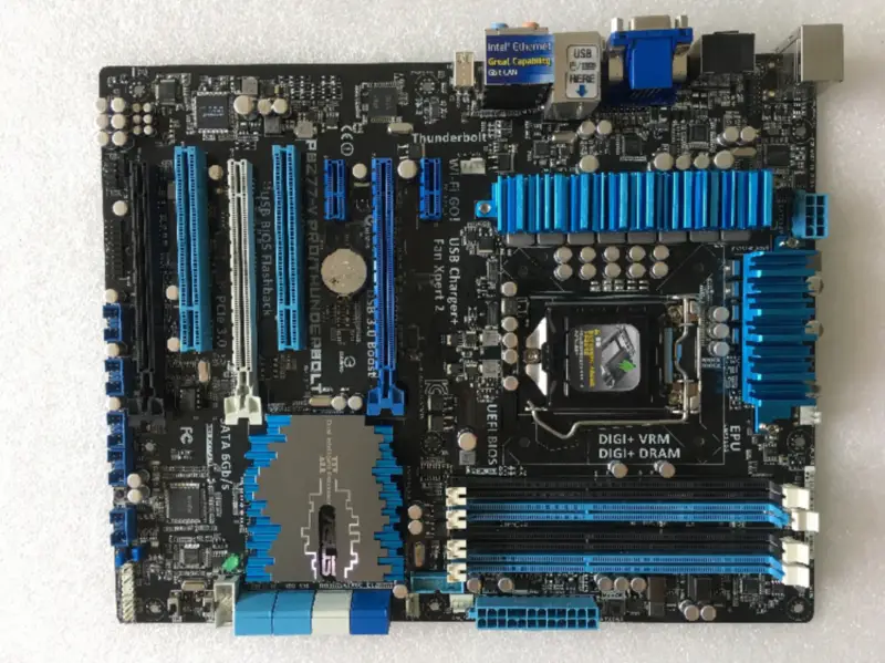 ASUS P8Z77-V PRO/Thunderbolt Desktop Moederbord Z77 Socket LGA 1155 i3 i5 i7 DDR3 32G ATX