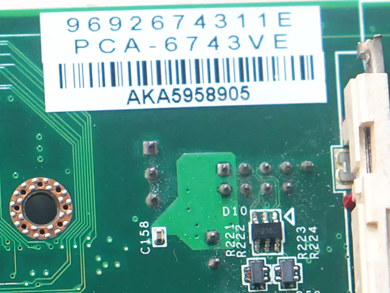 Advantech PCA-6743 PCA-6743VE industrieel moederbord zonder PC104