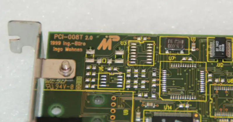 LNGO PCI-008T 1622-1117 Moederbord