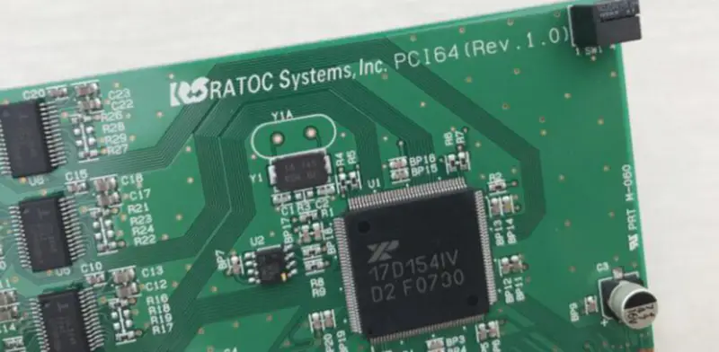 MOXA PCI64 REV1.0 seriële kaart