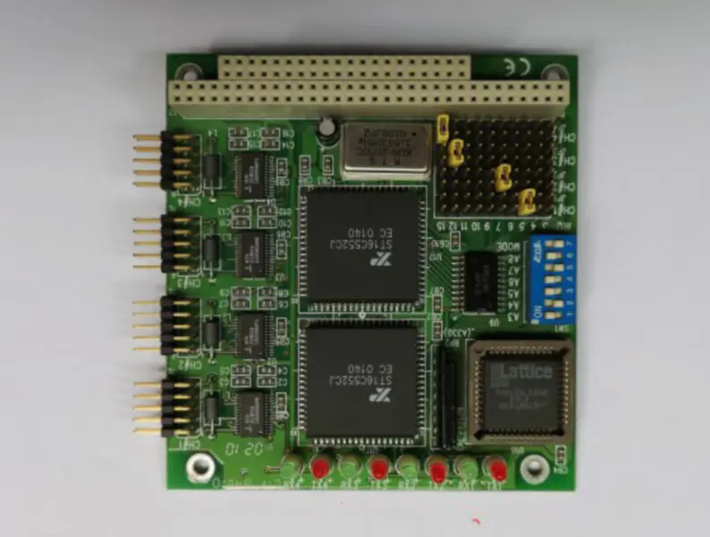 Advantech PCM-3640 4 poorten RS-232 seriële kaart