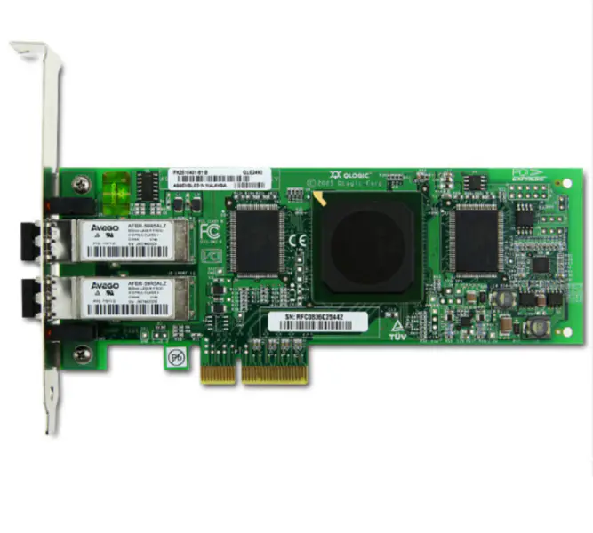 QLogic QLE2462 4GB HBA-kaart PCI-E Fibre Channel-kaart