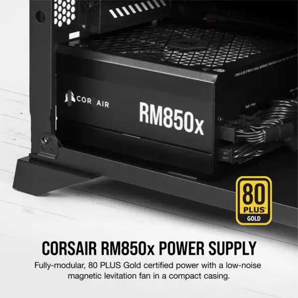 Cors Air Voeding Units Psu Rm850x 850w Gold Certificering Volledige Module Ventilator Start-stop Intelligent Wake-up Rps0124