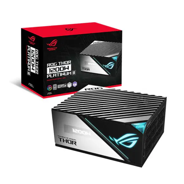Als Desktop Power Supply Units Rog Thor 1200p2 Gaming Psu Computer Power Supply ondersteuning Rtx 4090 4080 Rog-thor-1200p2-gaming