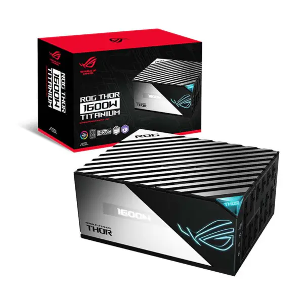 Asus voeding units Rog Thor 1600t Gaming Psu computer voeding ondersteuning Rtx 4090 4080 Rog-thor-1600t-gaming