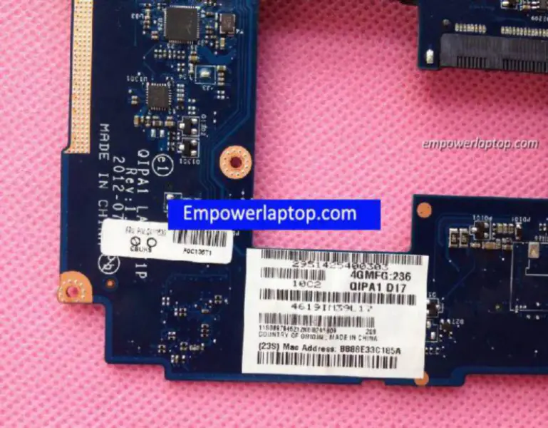 Lenovo S230U i5 QIPA1 LA-8671P Moederbord